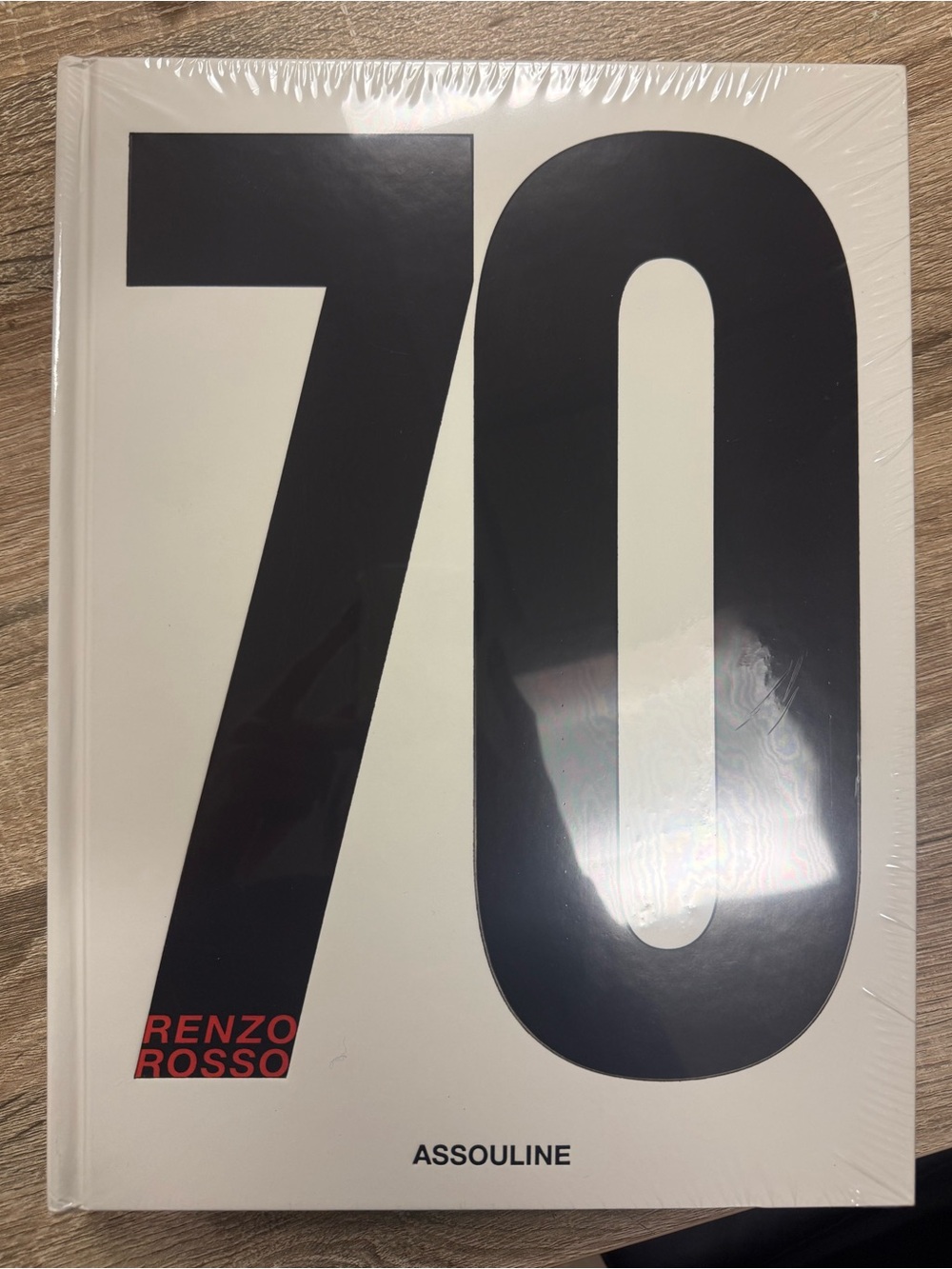 Assouline Seventy: Renzo Rosso Coffee Table Book
